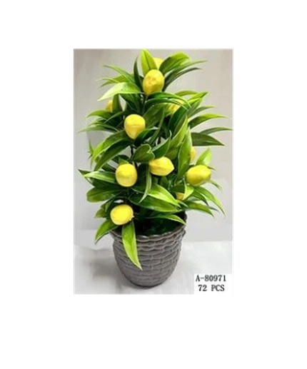 Flori Artificiale Ghiveci Pvc Wei Lămâi A-80971